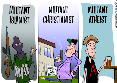 Militante Atheisten